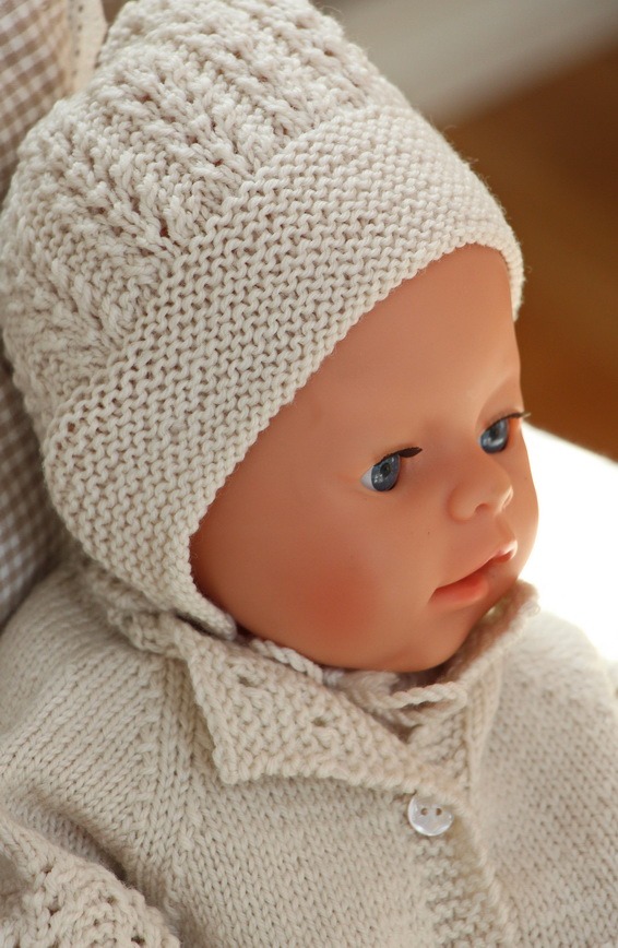 Gorgeous knitting patterns
for baby dolls