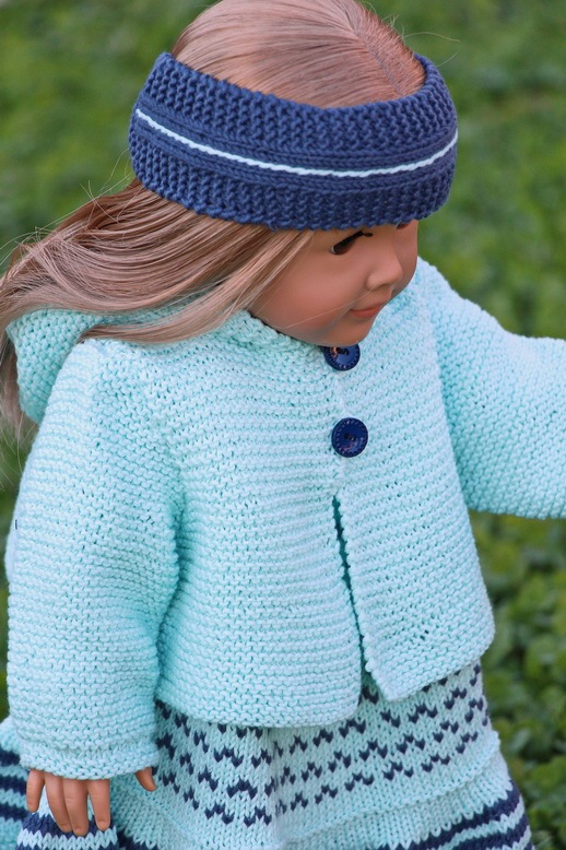 Maalfrid Gausel's Dolls clothes knitting patterns