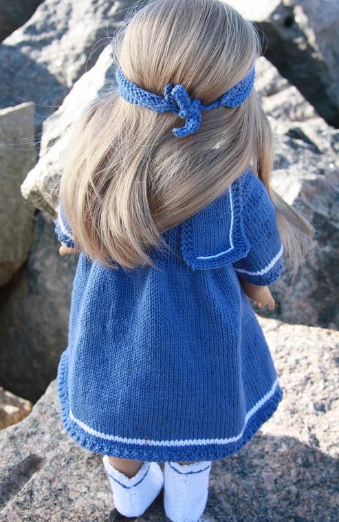 Knitting patterns for dolls clothes - Design 0063D NIRI & VILJA