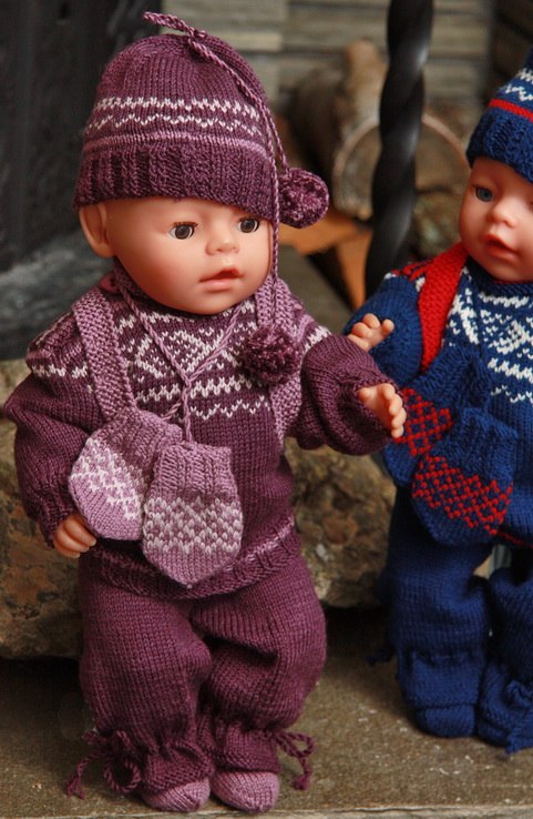 MARIUS - Lovely Doll Knitting Sweater Pattern of the Year