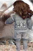 Knitting patterns for dolls clothes - Design 0063D NIRI & VILJA