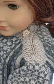 Knitting patterns for dolls clothes - Design 0063D NIRI & VILJA