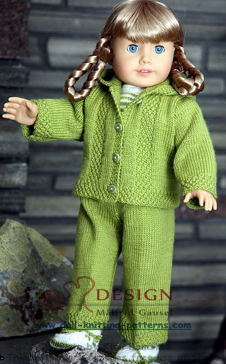 american doll knitting patterns