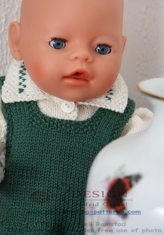strickanleitung baby born