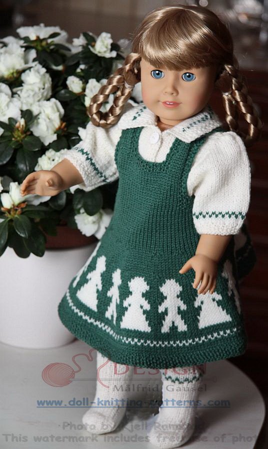 american doll knitting patterns