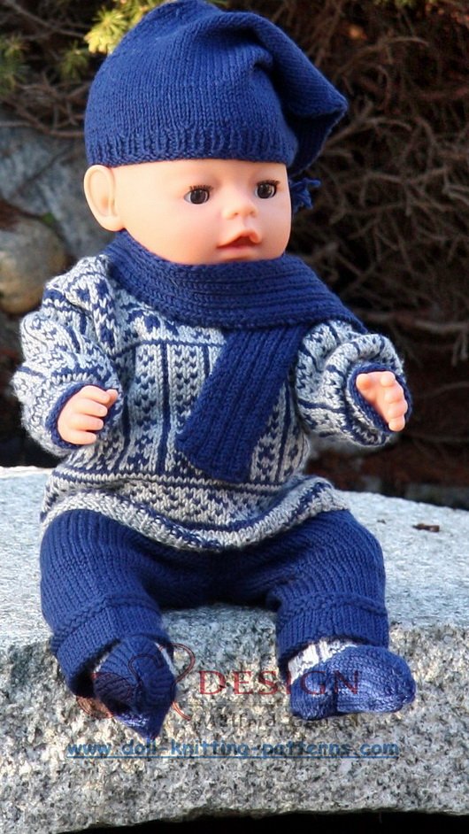 baby born knitting patterns