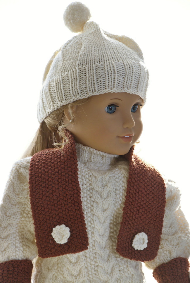 American Girl doll scarf