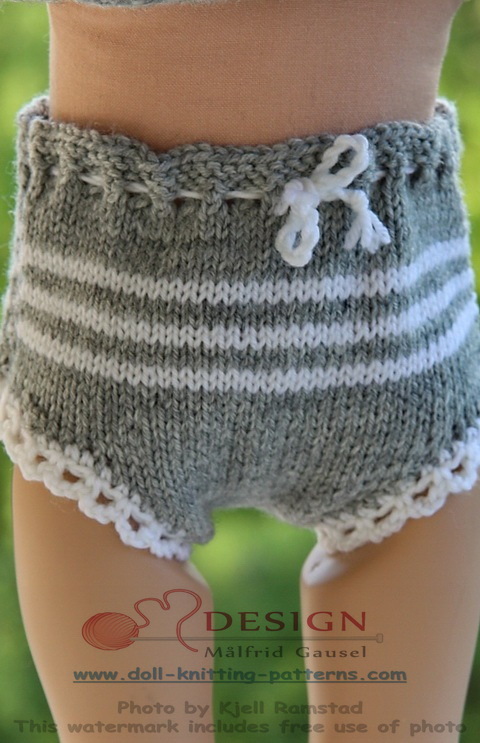 Puppenkleidung stricken anleitung