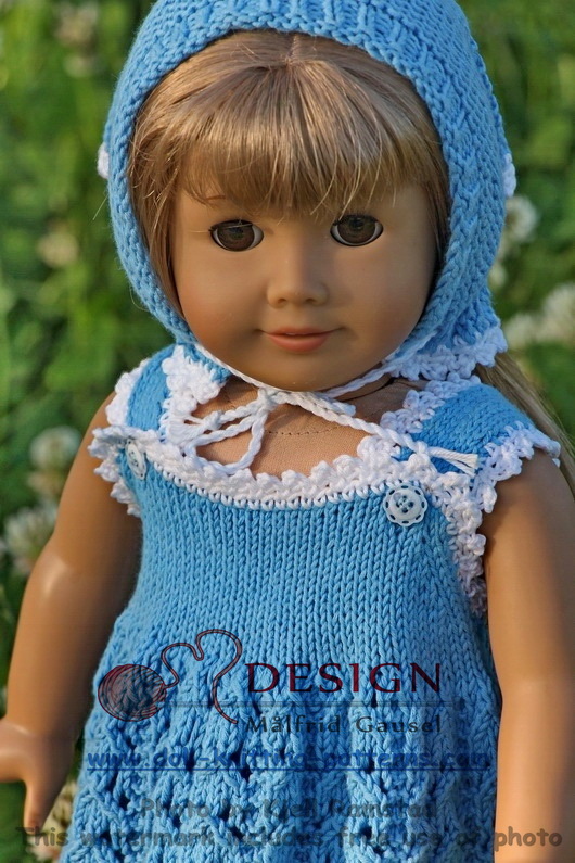 Målfrid Gausel's dolls dress patterns