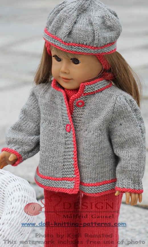 american doll knitting patterns