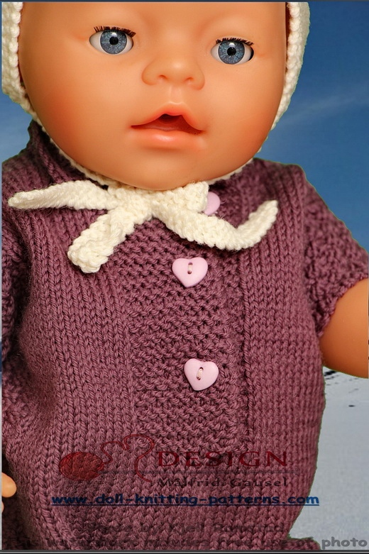 knitted doll patterns 18 inch