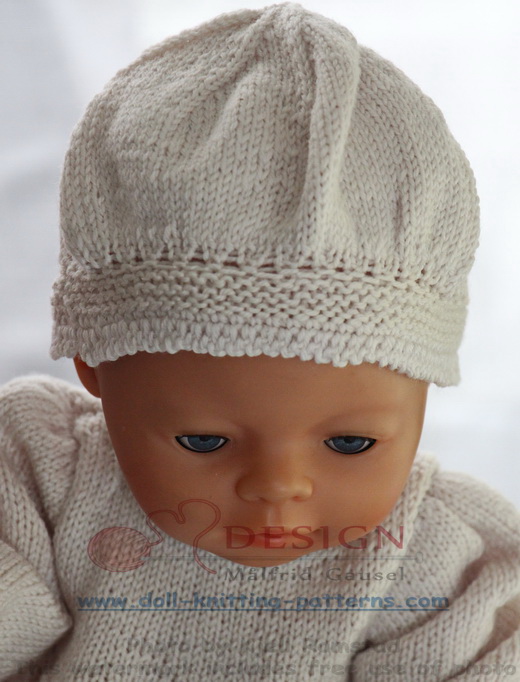 knitting patterns for baby born dolls