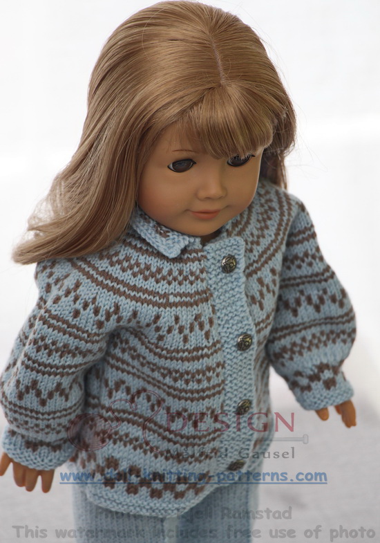 american girl sweater knitting pattern