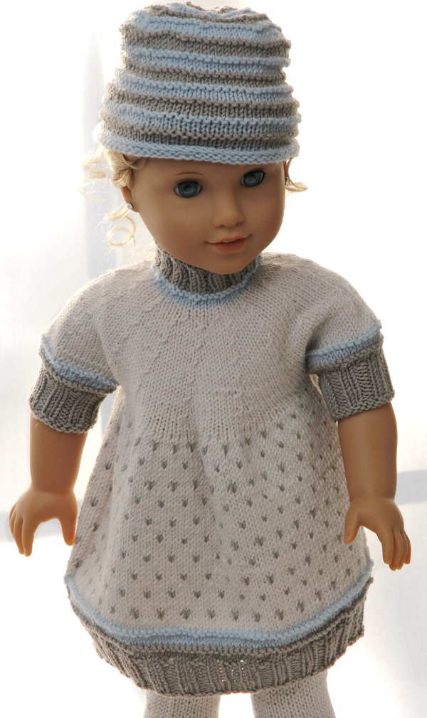 18 doll knitting patterns