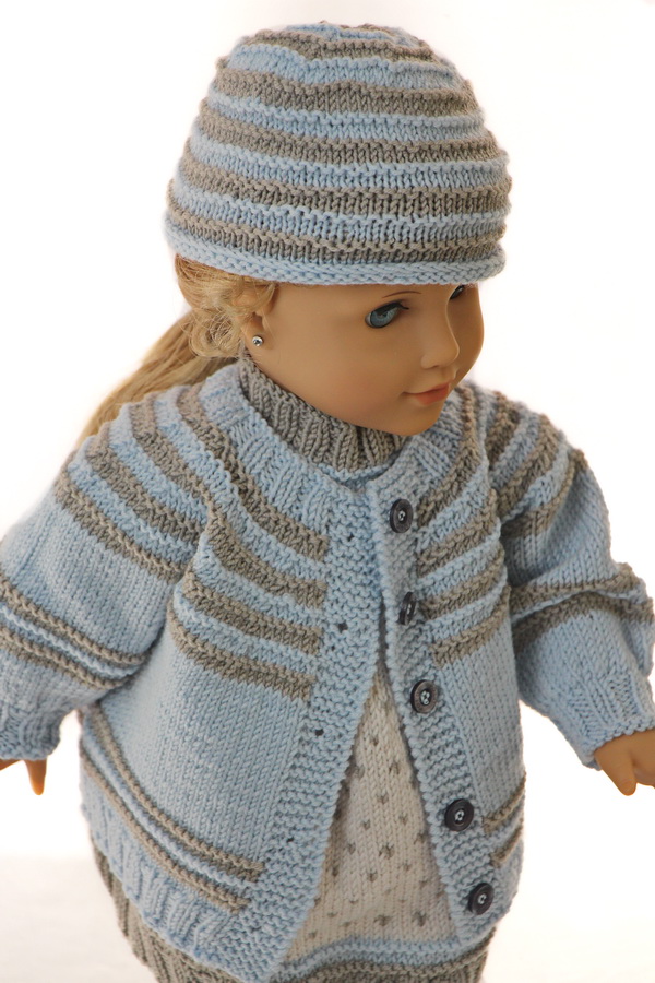 18 doll knitting patterns