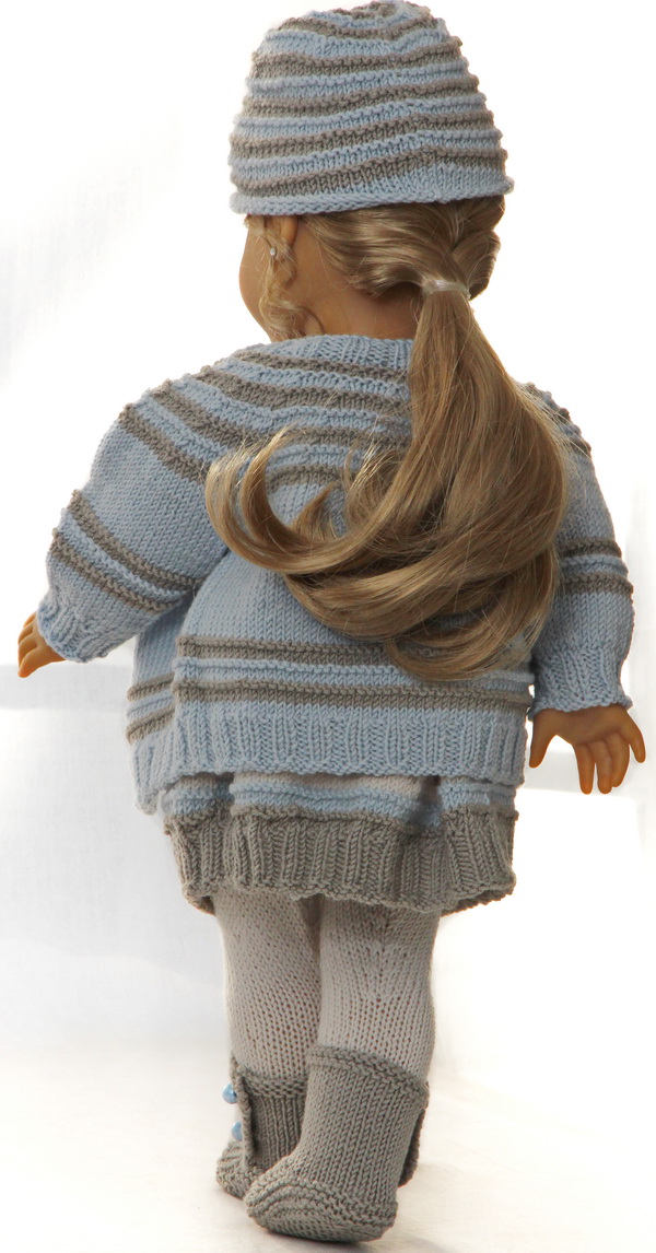 18 doll knitting patterns