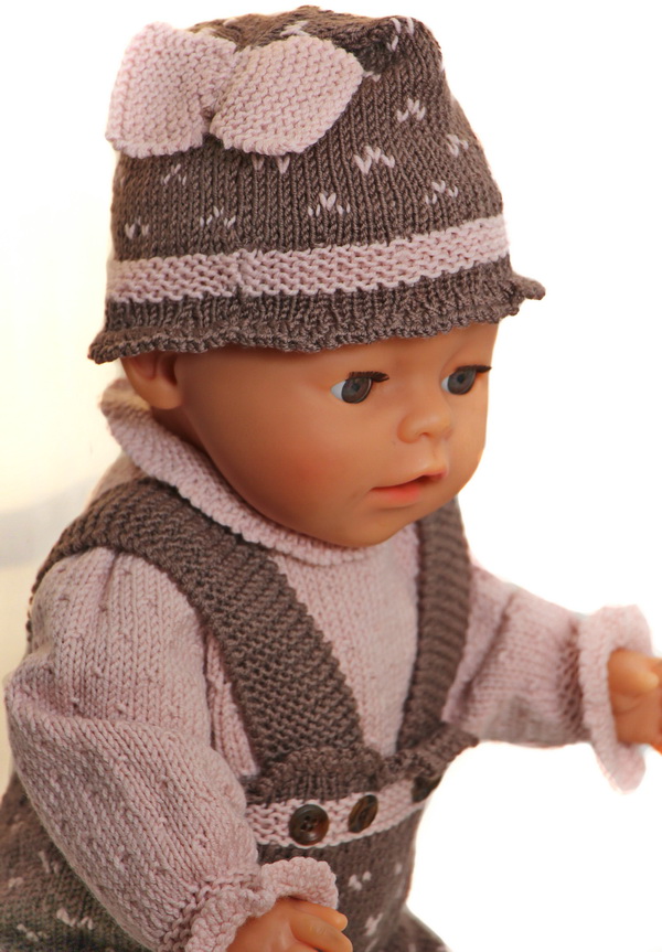 Dolls clothes knitting patterns