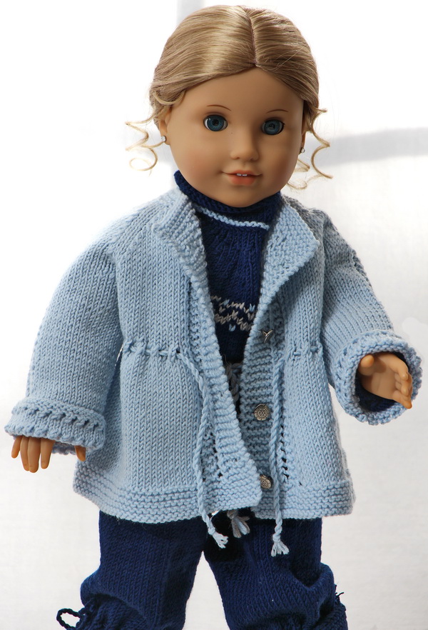 knitting patterns for american girl dolls