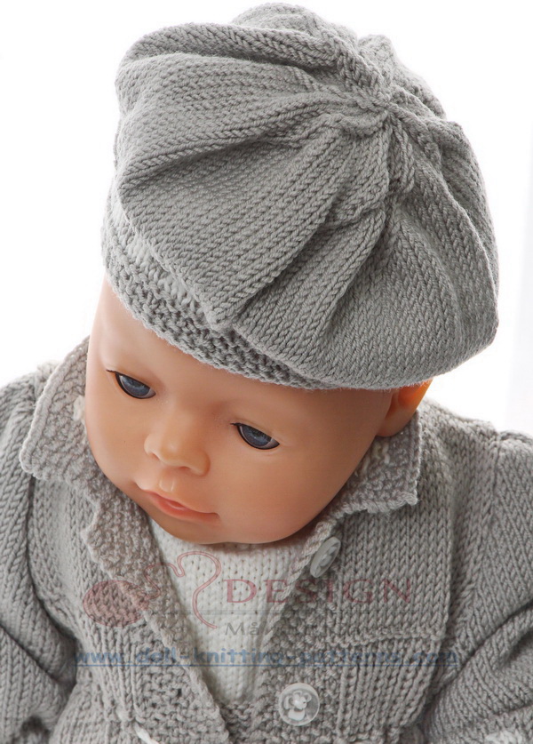 Modele tricot pour poupee