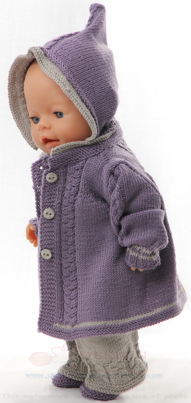 baby born knitting patterns