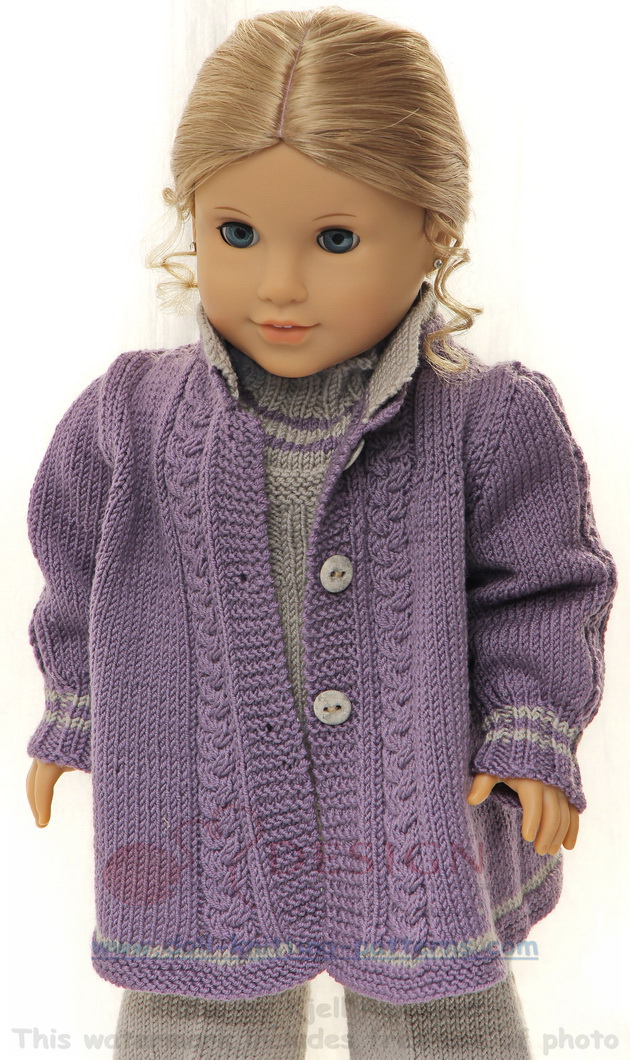 knitting patterns for american girl dolls