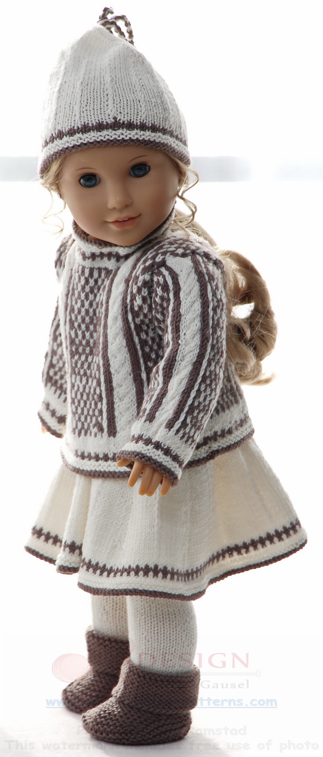 Dolls clothes knitting patterns