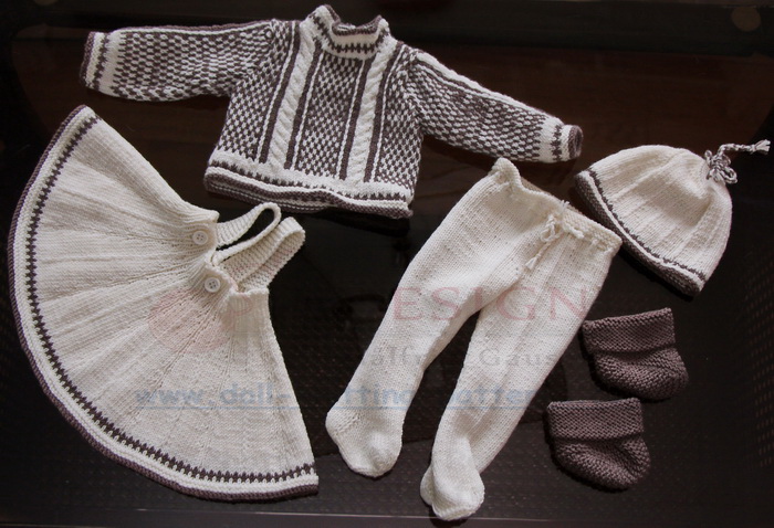 Dolls clothes knitting patterns