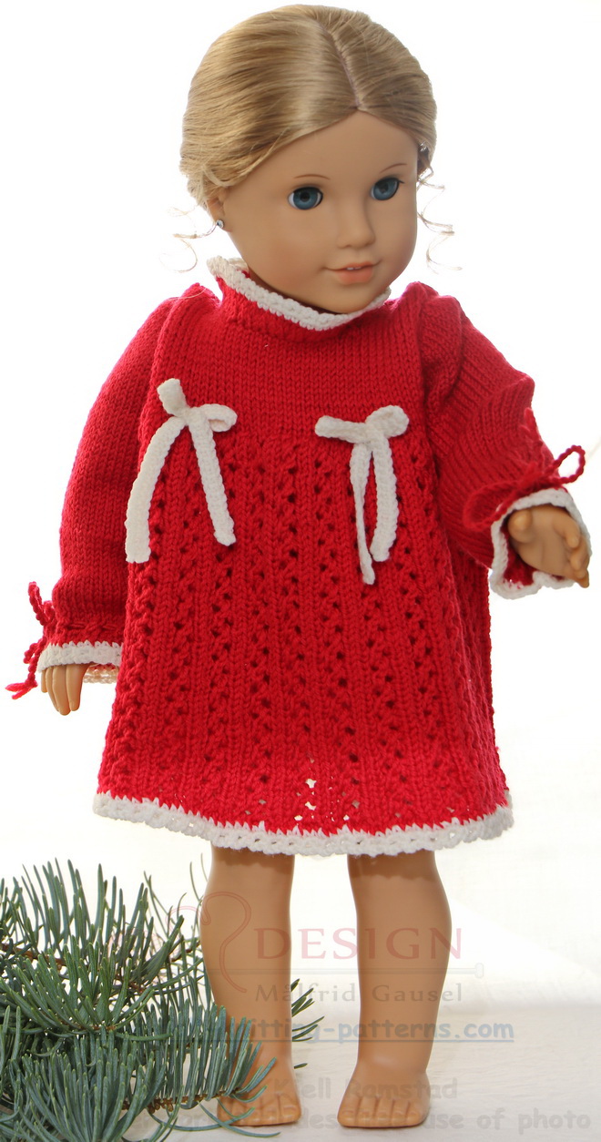 Modele de tricot pour poupee