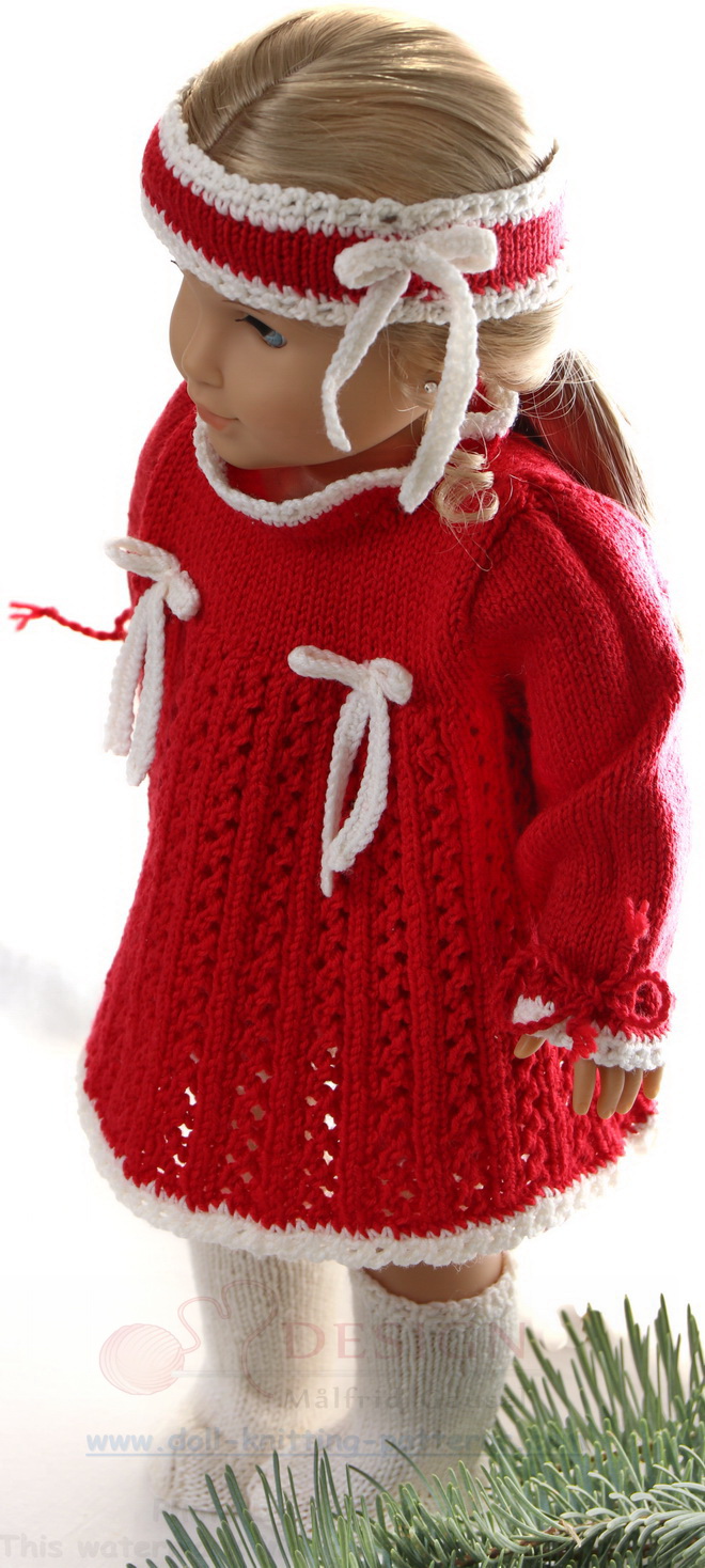 Modele de tricot pour poupee