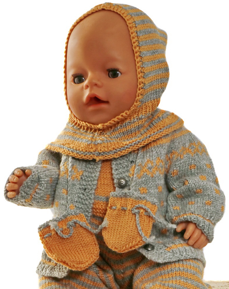 Doll knitting pattern