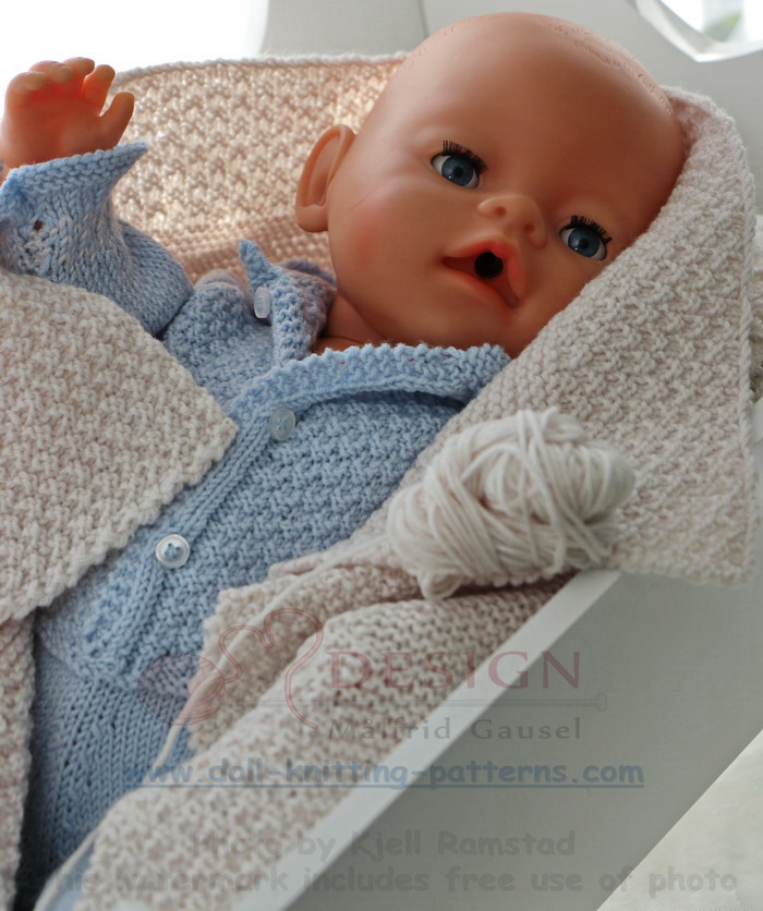 Baby born Kleidung selber stricken