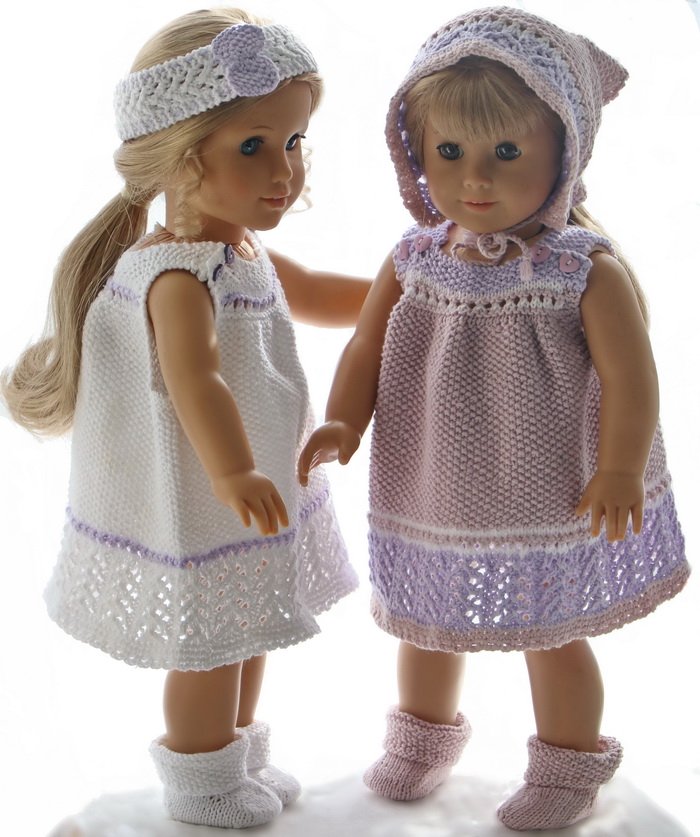 Knitting patterns for dolls clothes 18