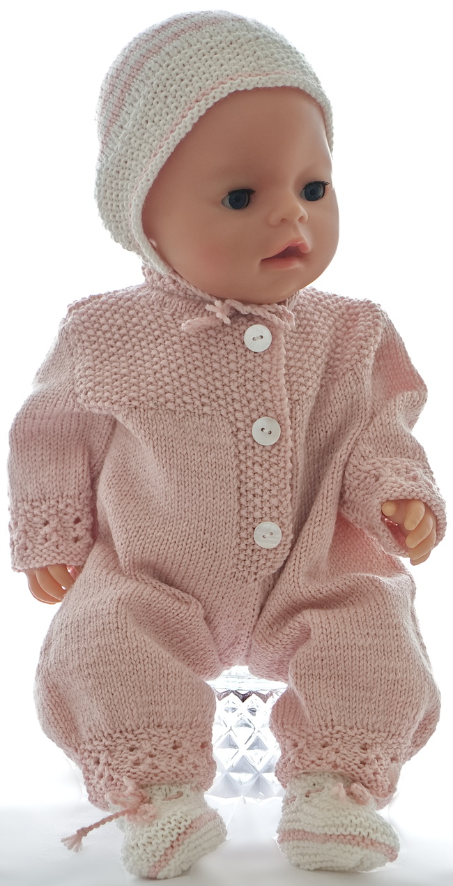 to the baby suit.