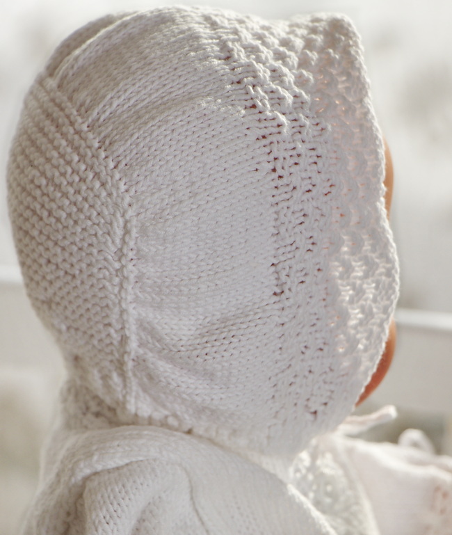 Including eyelets along the sides adds creativity, ensuring the bonnet sits perfectly atop the doll's head, framing her face with soft, artistic folds.