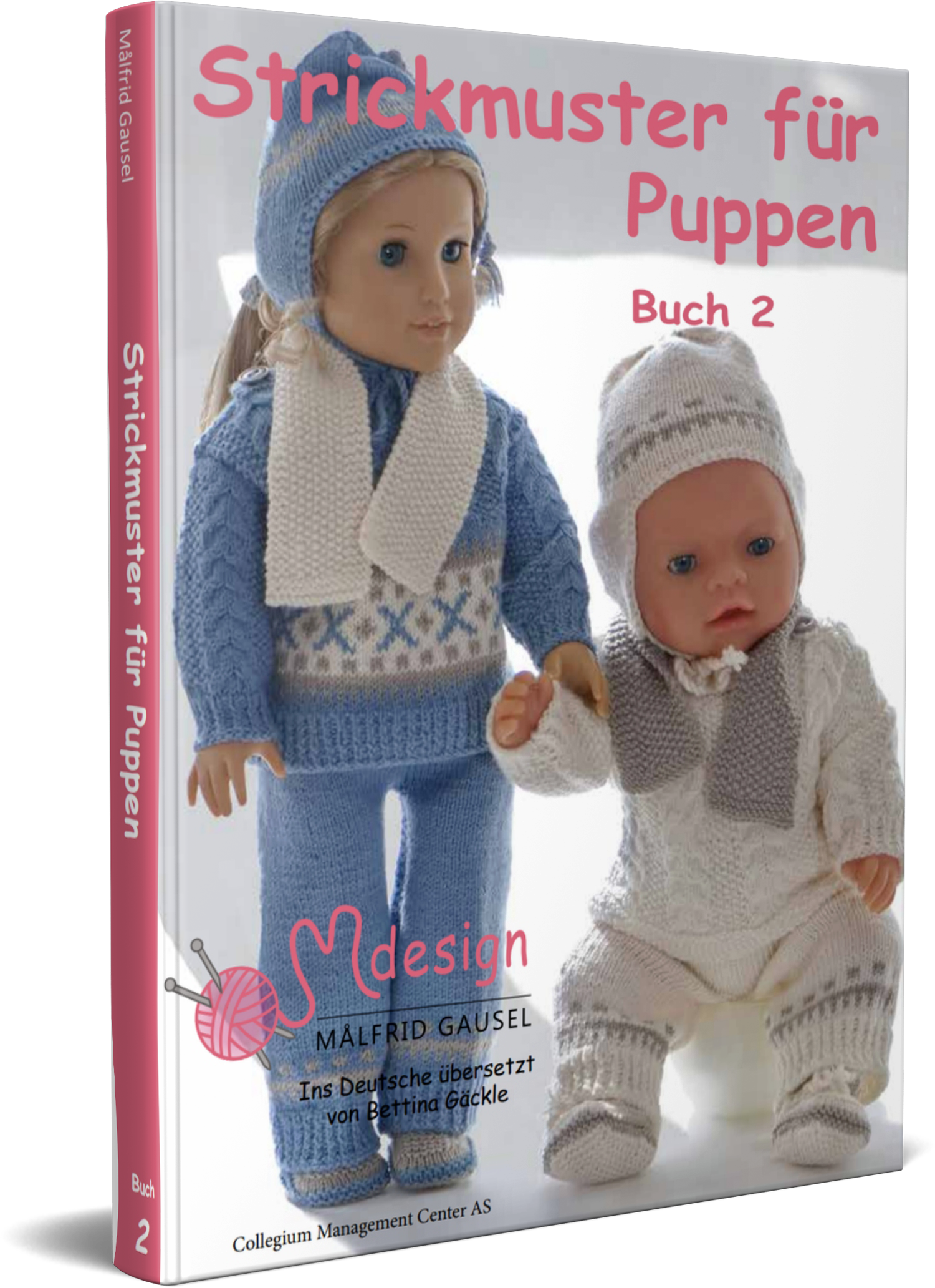 Strickmuster für Puppen Buch 2 frntpage