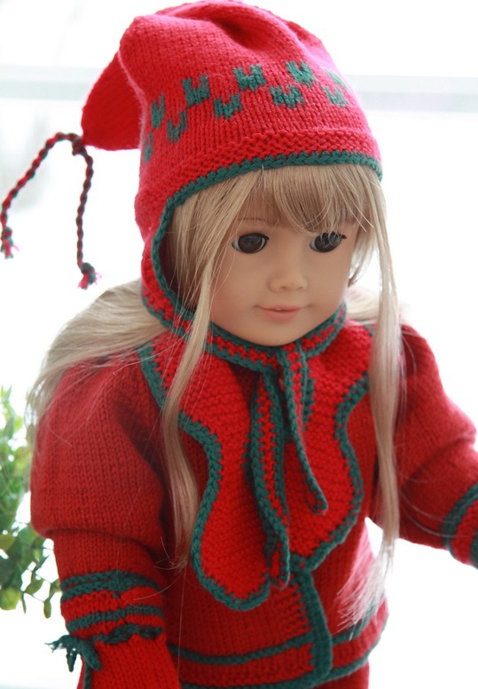 20 Free Knitting Patterns for Doll Clothes for American Girl Dolls